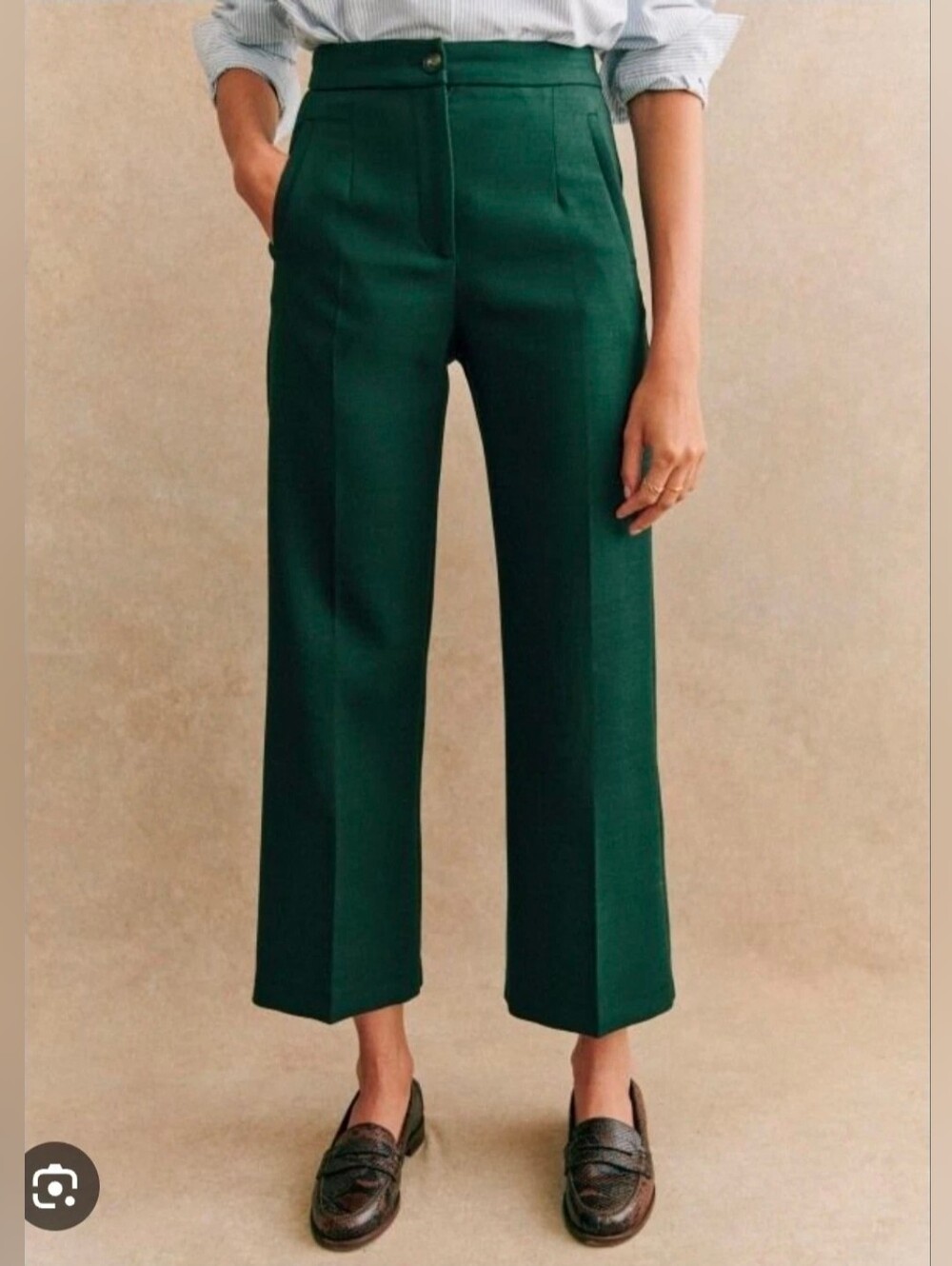 Sezane Martin Crop Trousers 34/2